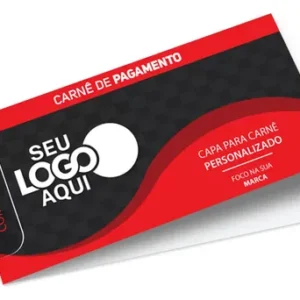 Capa de Carnê com Orelha